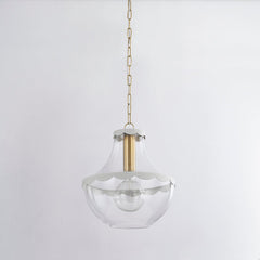 Alaina Large Pendant by Mitzi H668701L-AGB/SCR