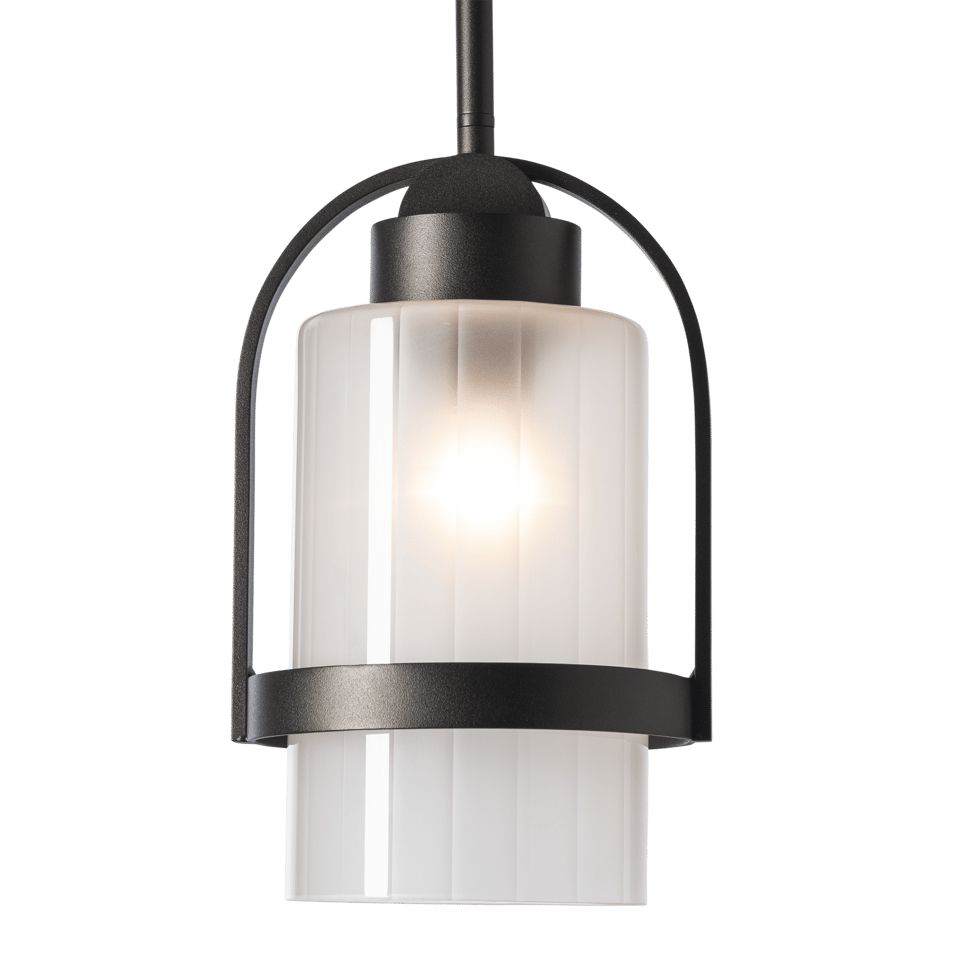 Hubbardton Forge Alcove Outdoor Pendant Light - Stylish 100W, Weather-Resistant Design, Dimmable, 12.5" High