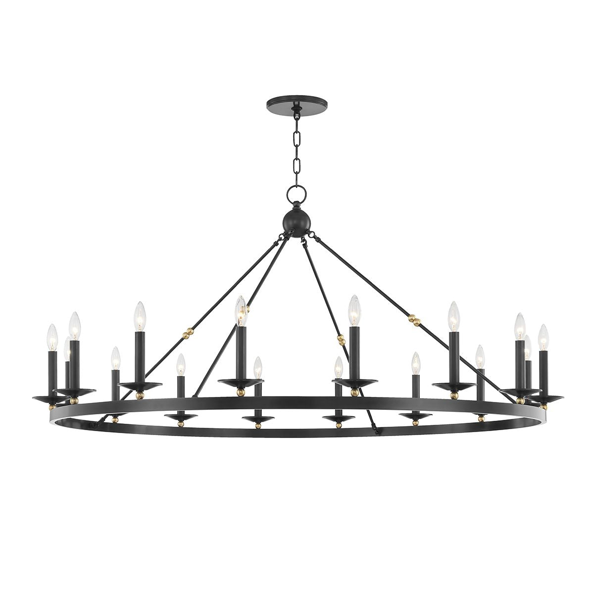 Allendale 16-Light Chandelier by Hudson Valley Lighting 3216