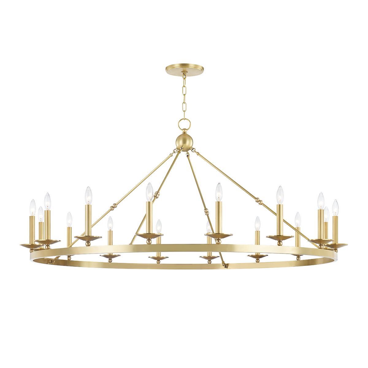 Allendale 16-Light Chandelier by Hudson Valley Lighting 3216