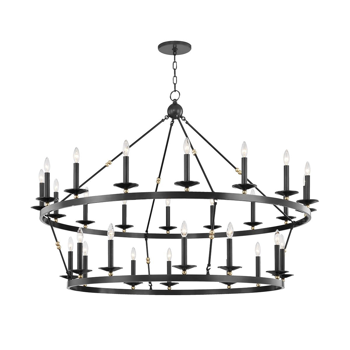 Allendale 28-Light Chandelier by Hudson Valley Lighting 3228