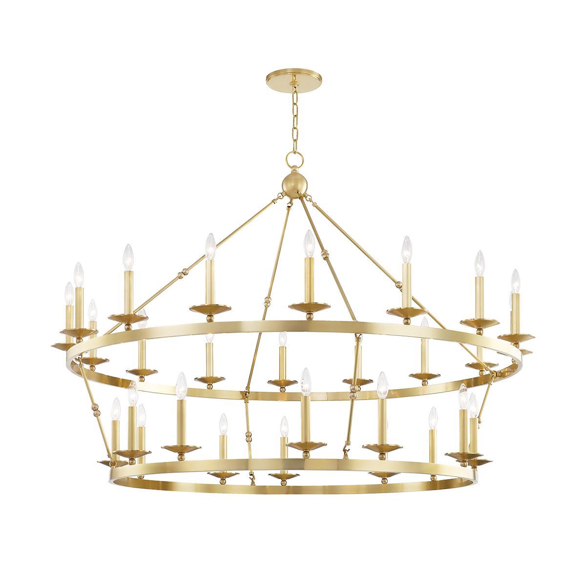 Allendale 28-Light Chandelier by Hudson Valley Lighting 3228