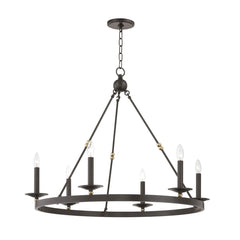 Allendale 6-Light Chandelier by Hudson Valley Lighting 3206