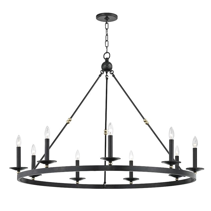 Allendale 9-Light Chandelier by Hudson Valley Lighting 3209