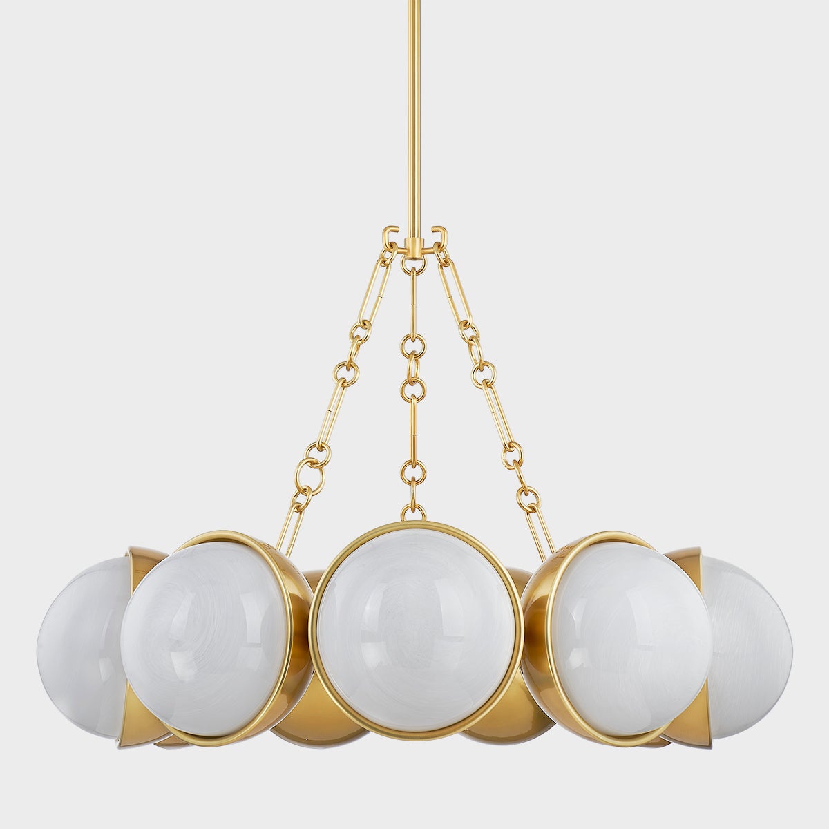 Althea Chandelier by Corbett Lighting 340-34-VPB