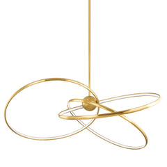 Alula Large Chandelier by Corbett Lighting 341-60-VB