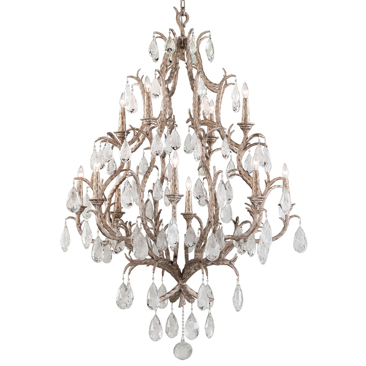 Amadeus 12-Light Chandelier by Corbett Lighting 163-712-SGL