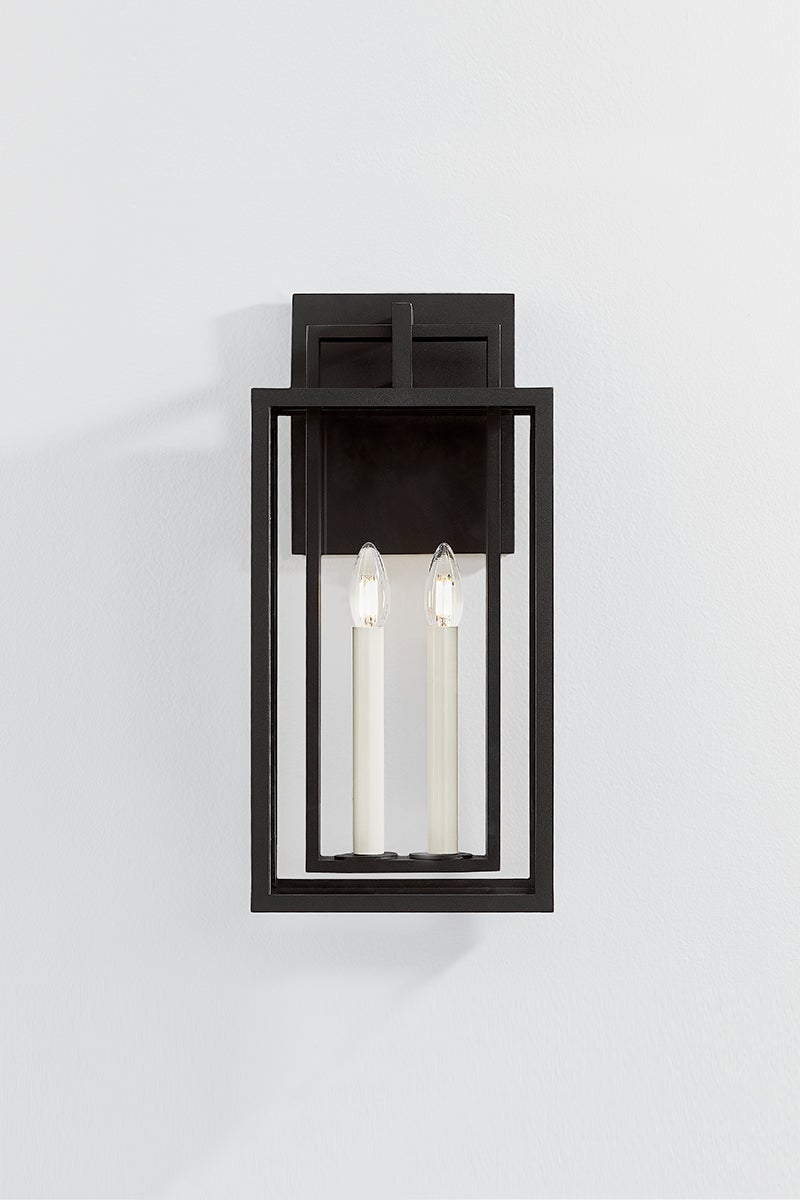 Amire Medium Outdoor Wall Sconce by Troy Lighting B3620-TBK