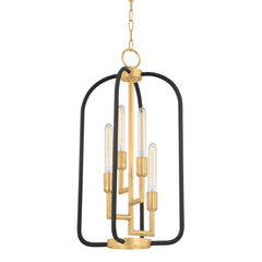 Angler Medium Lantern by Hudson Valley Lighting 8314-AGB