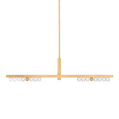 Annecy Linear Chandelier by Corbett Lighting 382-51-VB