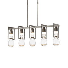 Hubbardton Forge Apothecary Pendant Light 14.6" H | Hand-Blown Glass, Dimmable, Unique Design