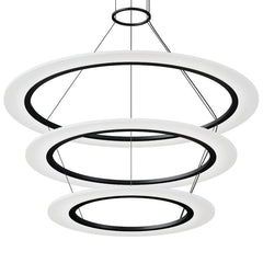 Arctic Rings Large Triple LED Ring Chandelier by SONNEMAN 2076