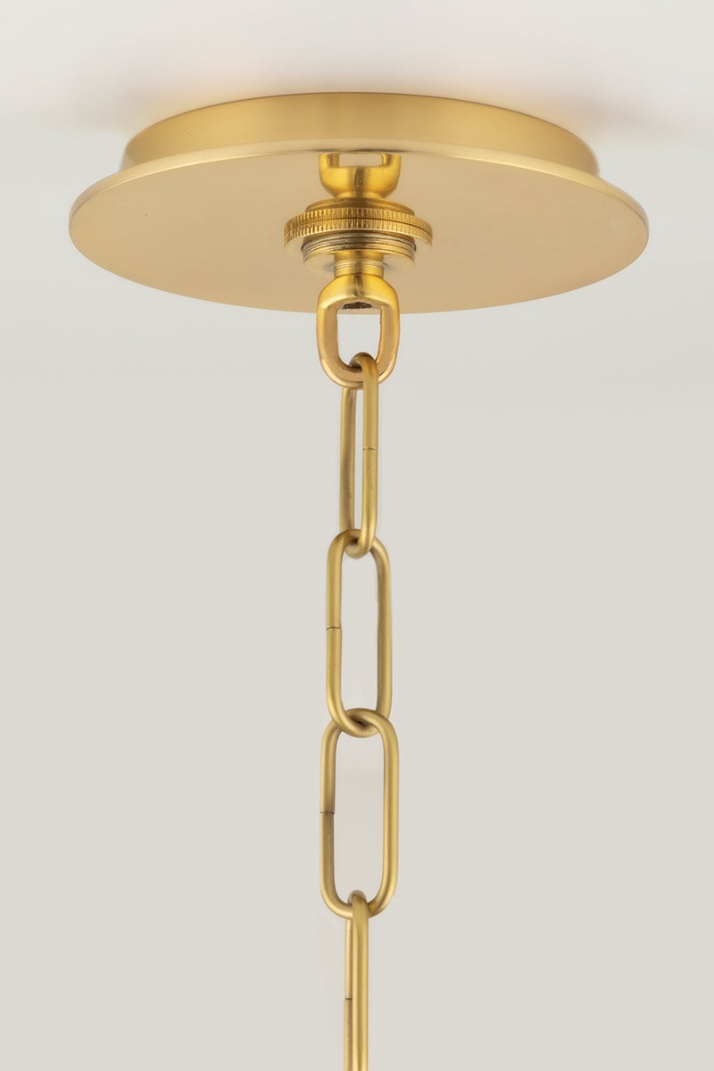 Aries Chandelier by Corbett Lighting 401-30-VPB/BBR