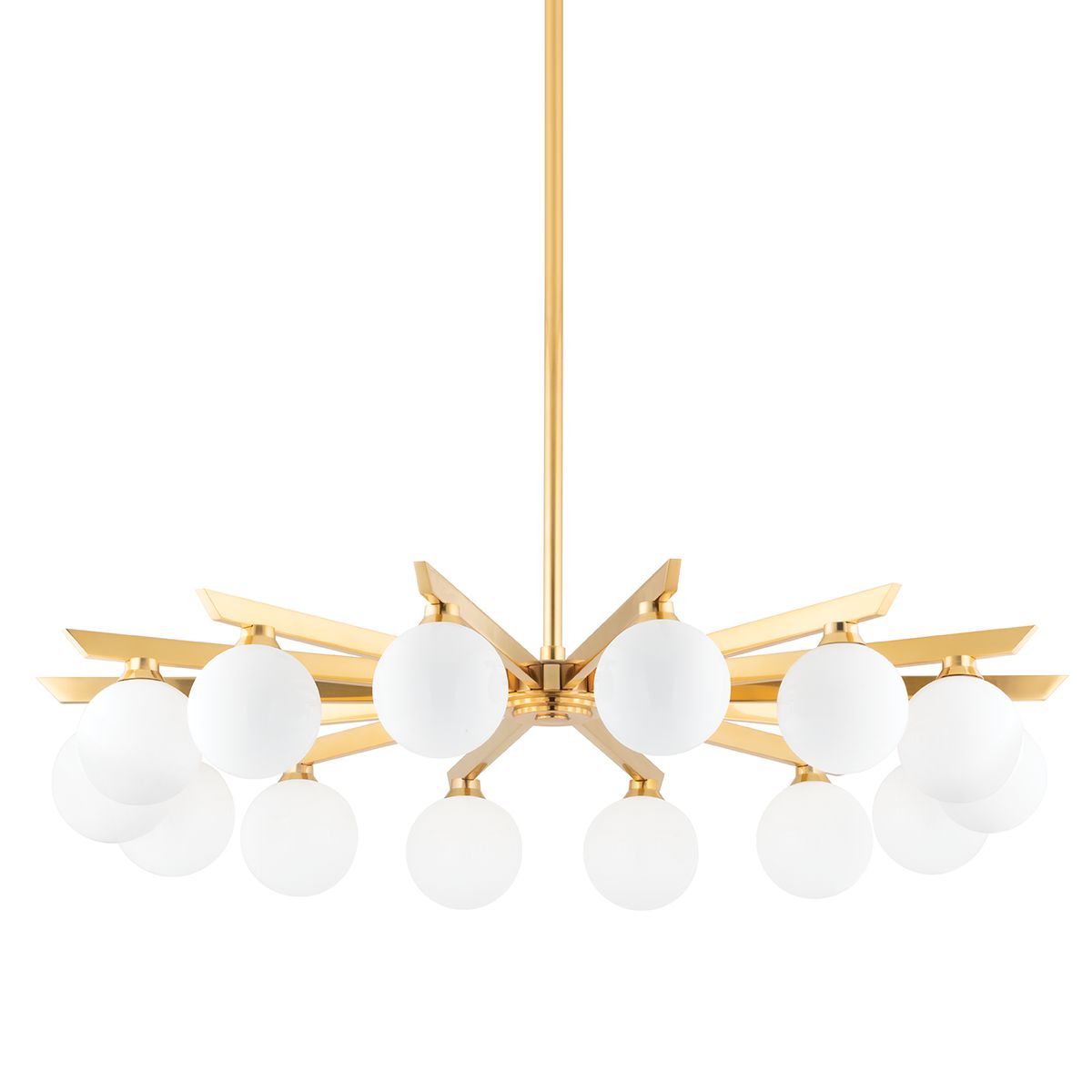 Astra Large Chandelier by Corbett Lighting 402-14-VB