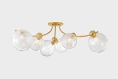 Astraia Semi-Flush Ceiling Light by Corbett Lighting 450-54-VB