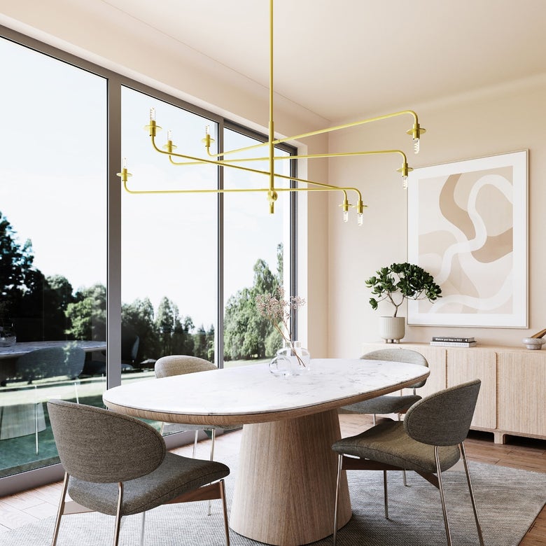 Atelier 8-Light Chandelier by SONNEMAN 4548