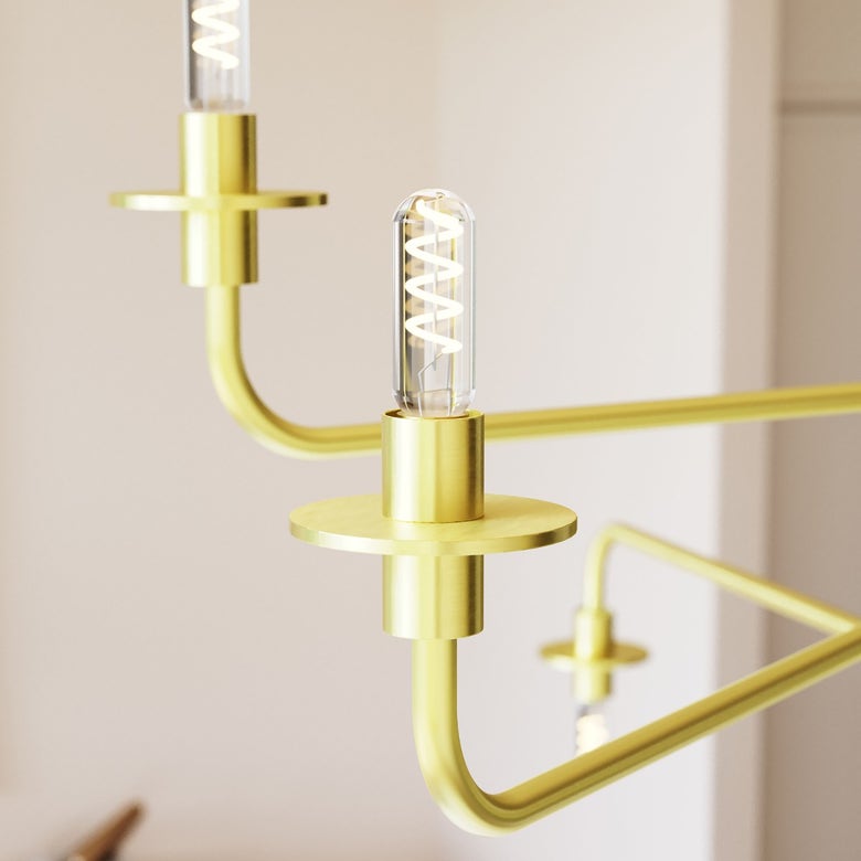 Atelier 8-Light Chandelier by SONNEMAN 4548