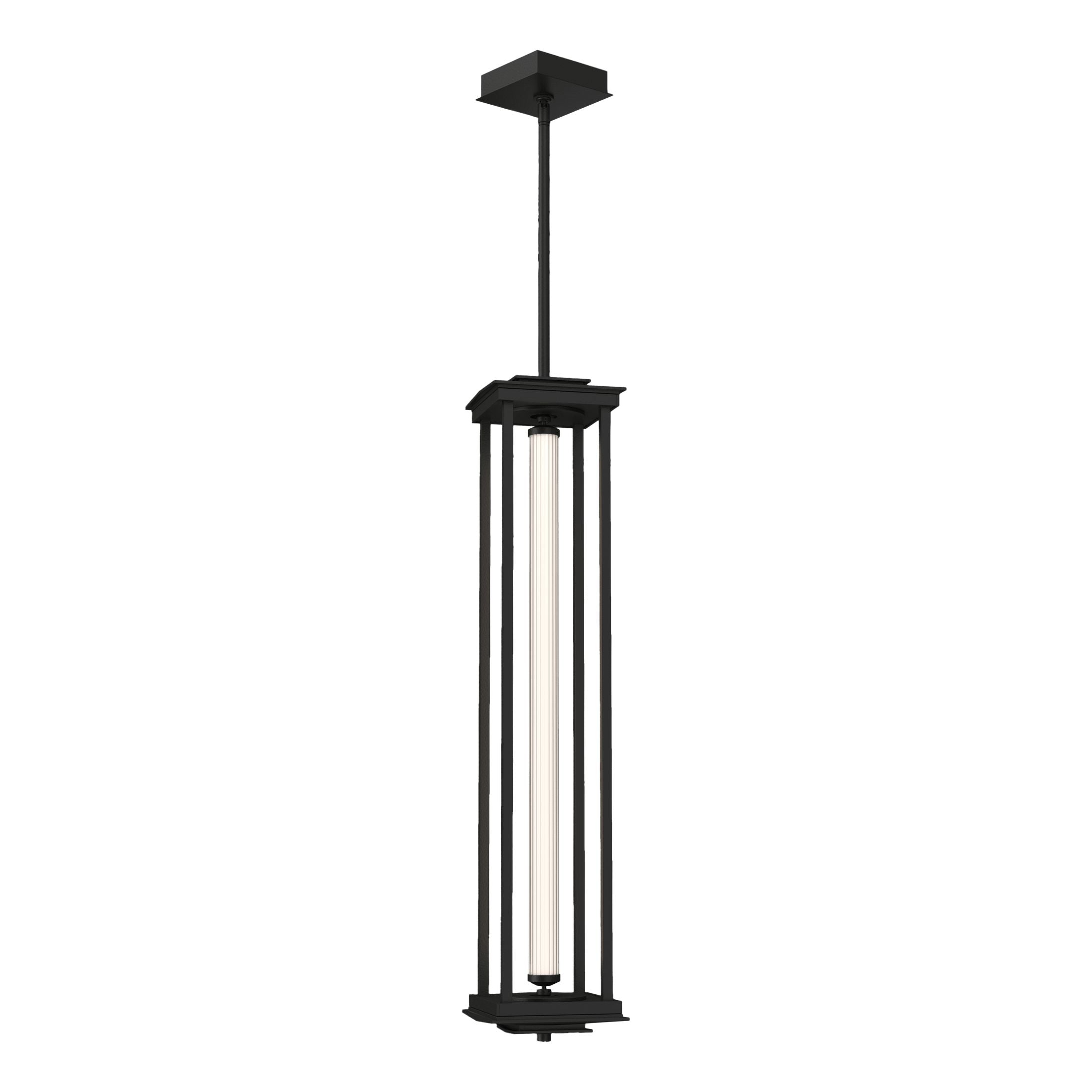 Athena 1-Light Large LED Lantern by Hubbardton Forge, Dimmable, Multiple Finishes, 930 Lumens