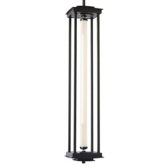 Athena 1-Light Large LED Lantern by Hubbardton Forge, Dimmable, Multiple Finishes, 930 Lumens