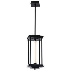 Hubbardton Forge Athena 1-Light LED Lantern with Scalloped Glass, 520 Lumens, Energy Efficient Design