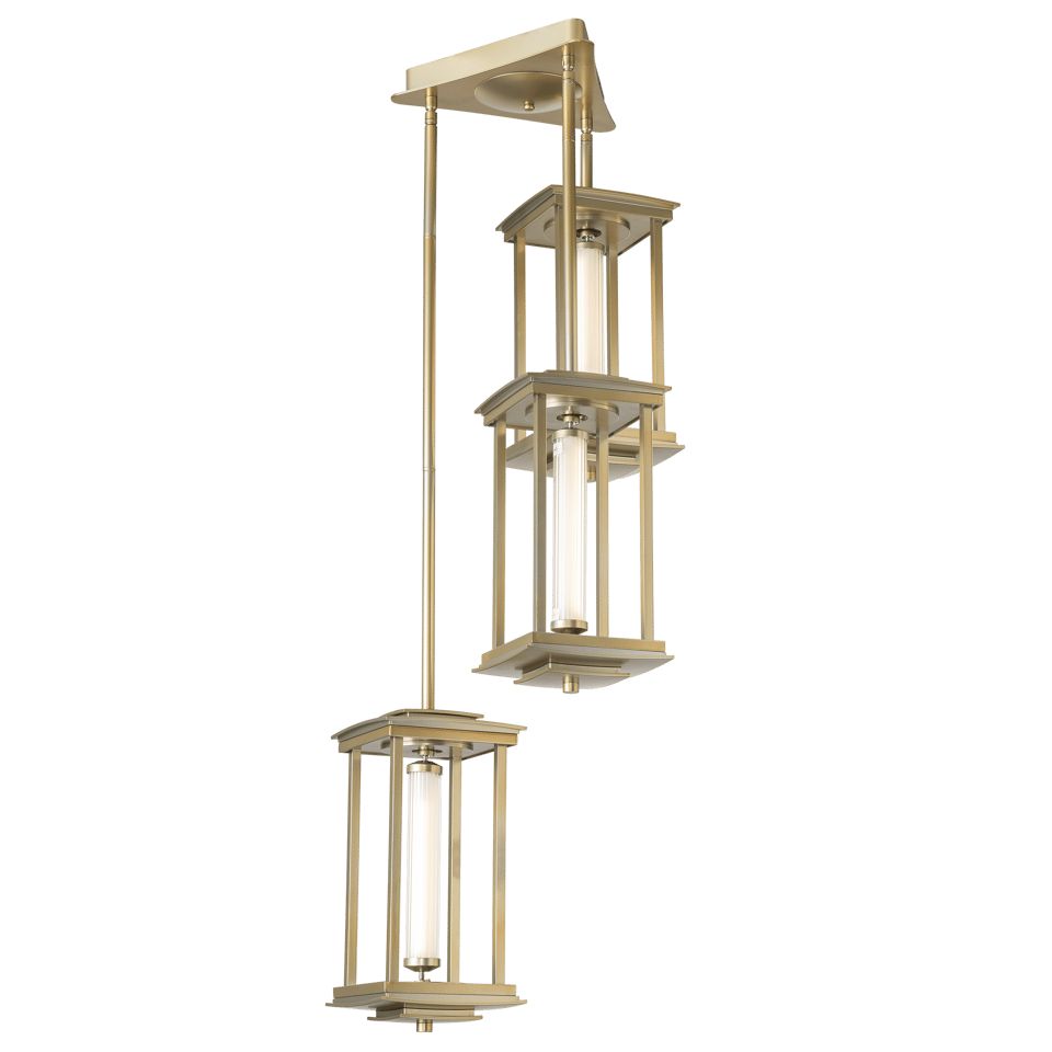 Athena Triple Short LED Lantern by Hubbardton Forge 131635