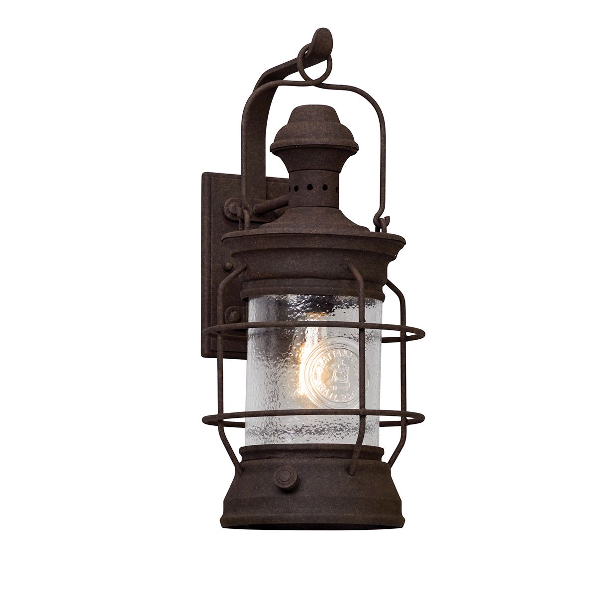 Atkins Large Outdoor Wall Sconce by Troy Lighting B5053-HBZ