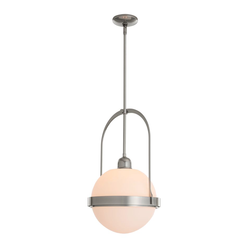 Atlas Pendant Light by Hubbardton Forge - Adjustable Height 27-72 In, Multiple Finishes, Max 100W