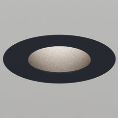 Atomos 1 Round Pinhole Adjustable Wood Trim Recessed Downlight, IC Airtight, Wet Location Rated, CRI 90