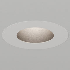 Atomos 1 Round Pinhole Adjustable Wood Trim Recessed Downlight, IC Airtight, Wet Location Rated, CRI 90