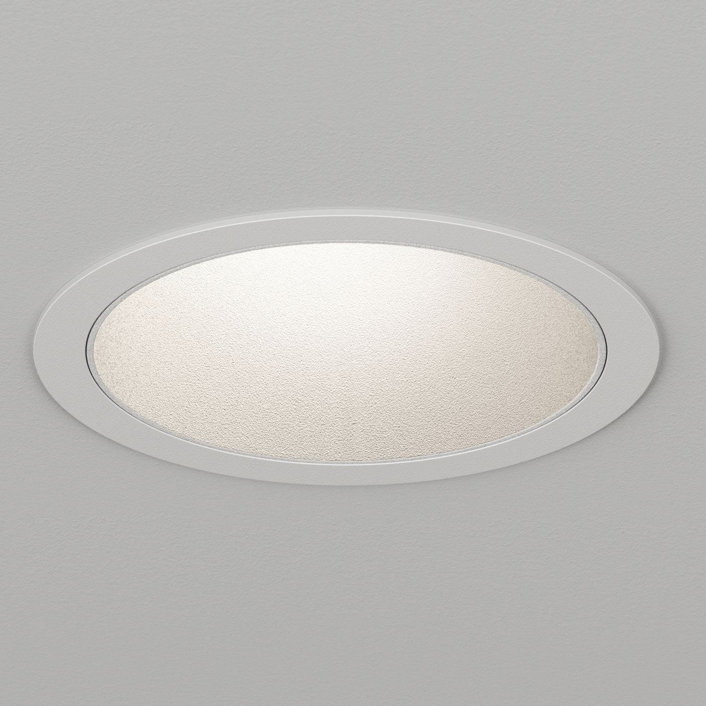 Atomos 2 Round Adjustable Trim Recessed Downlight, IC Airtight Housing, Dry/Damp Location Rated by Lucifer Lighting A2RSFAD1