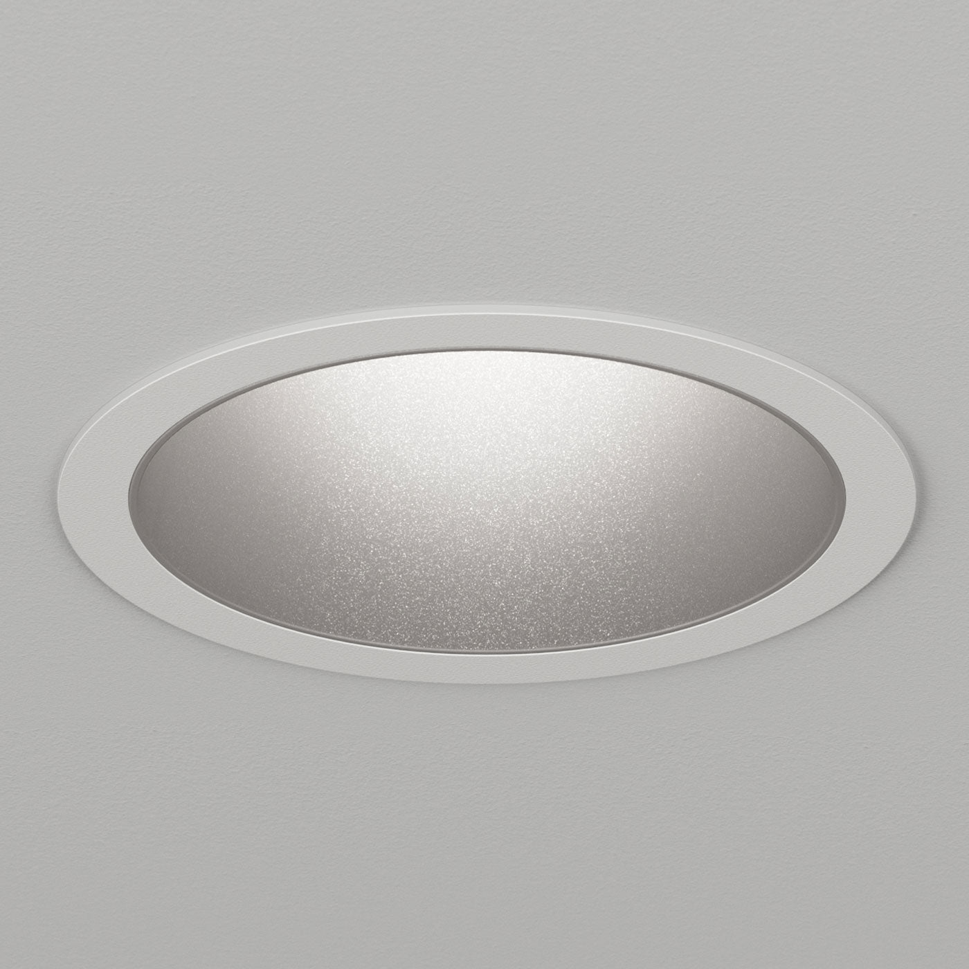 Atomos 2 Round Adjustable Trim Recessed Downlight, IC Airtight Housing, Dry/Damp Location Rated by Lucifer Lighting A2RSFAD1