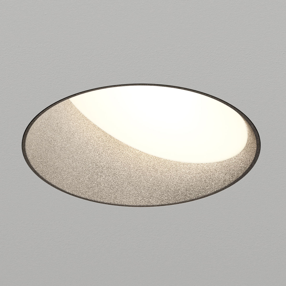 Atomos 2 Slim Round Trimless Wall Wash Recessed Downlight, IC Airtight, 2700K-3000K, Dimmable, 90 CRI