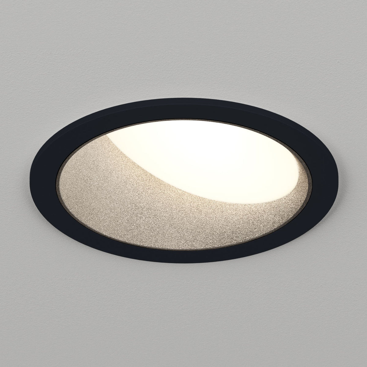 Atomos 2 Slim Round Wall Wash Recessed Downlight, IC Airtight Housing, Dry/Damp Location Rated by Lucifer Lighting A2RWFSW1