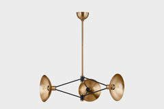 Axel Chandelier by Troy Lighting F1036-PBR/SBK