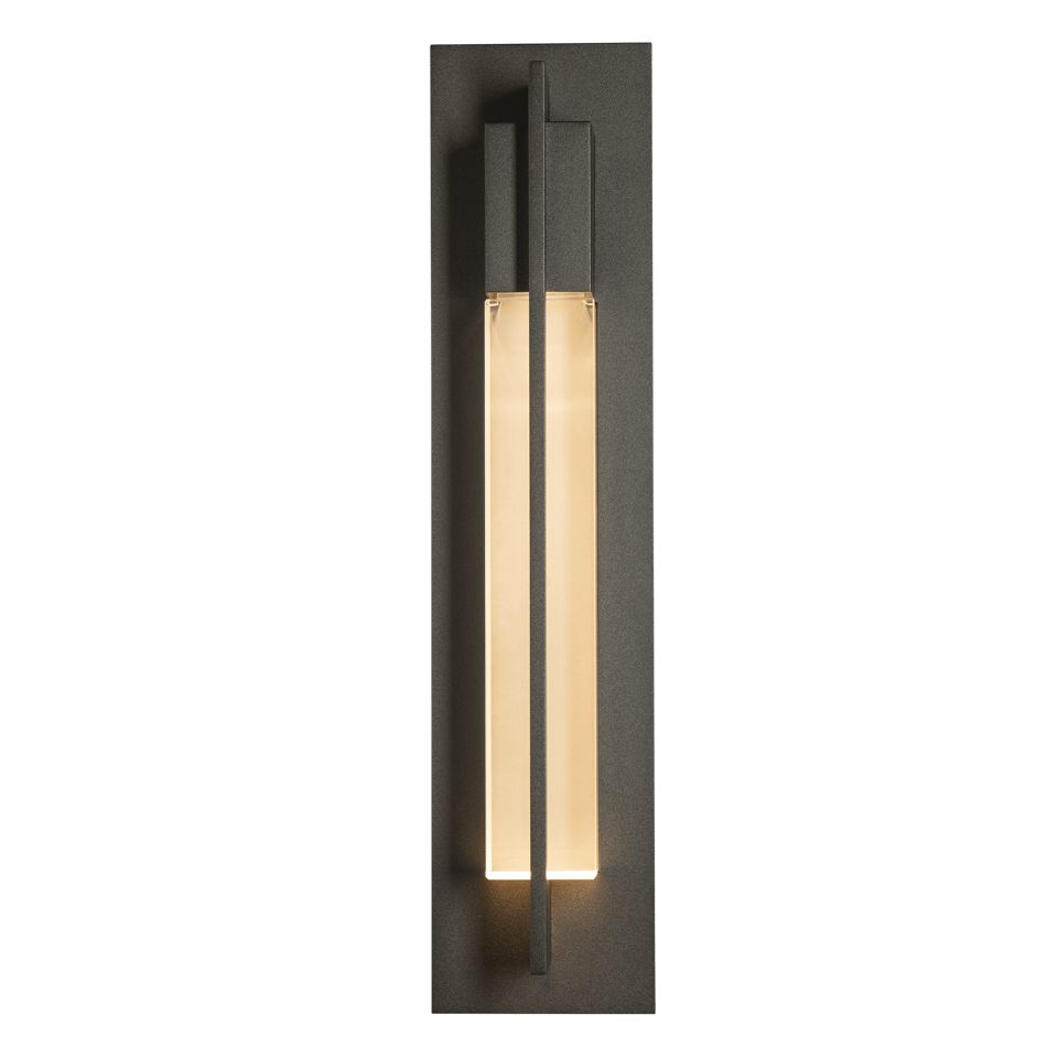 Axis 1-Light Large Outdoor Wall Sconce by Hubbardton Forge - Modern Design, Wet Rated, Multiple Finishes