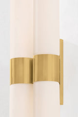 Balerma 4-Light Wall Sconce by Corbett Lighting - Vintage Brass, Dimmable, Energy Efficient LED