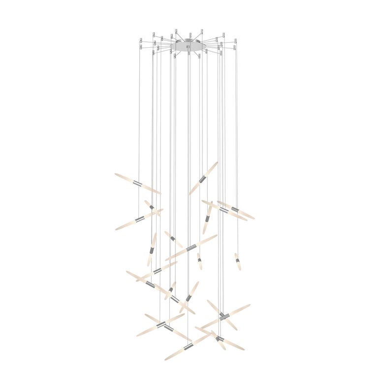 Ballet 24-Light LED Chandelier by SONNEMAN – Dimmable, Energy-Efficient, Modern Design