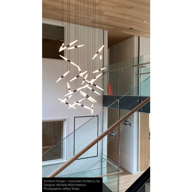 Ballet 24-Light LED Chandelier by SONNEMAN – Dimmable, Energy-Efficient, Modern Design