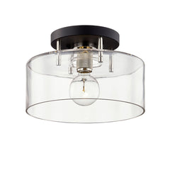 Bergamot Station Medium Semi-Flush Ceiling Light by Troy Lighting C7541