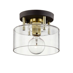 Bergamot Station Semi-Flush Ceiling Light by Troy Lighting C7540