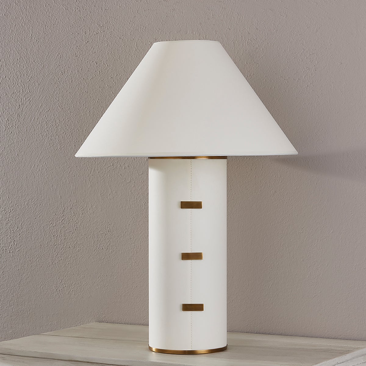 Bond Large Table Lamp by Troy Lighting PTL1326-PBR