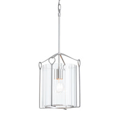 Bow Tall Mini Pendant By Hubbardton Forge 23" Height, Dimmable, Customizable Glass Shades