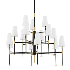 Bowery 15-Light Chandelier by Hudson Valley Lighting 3748