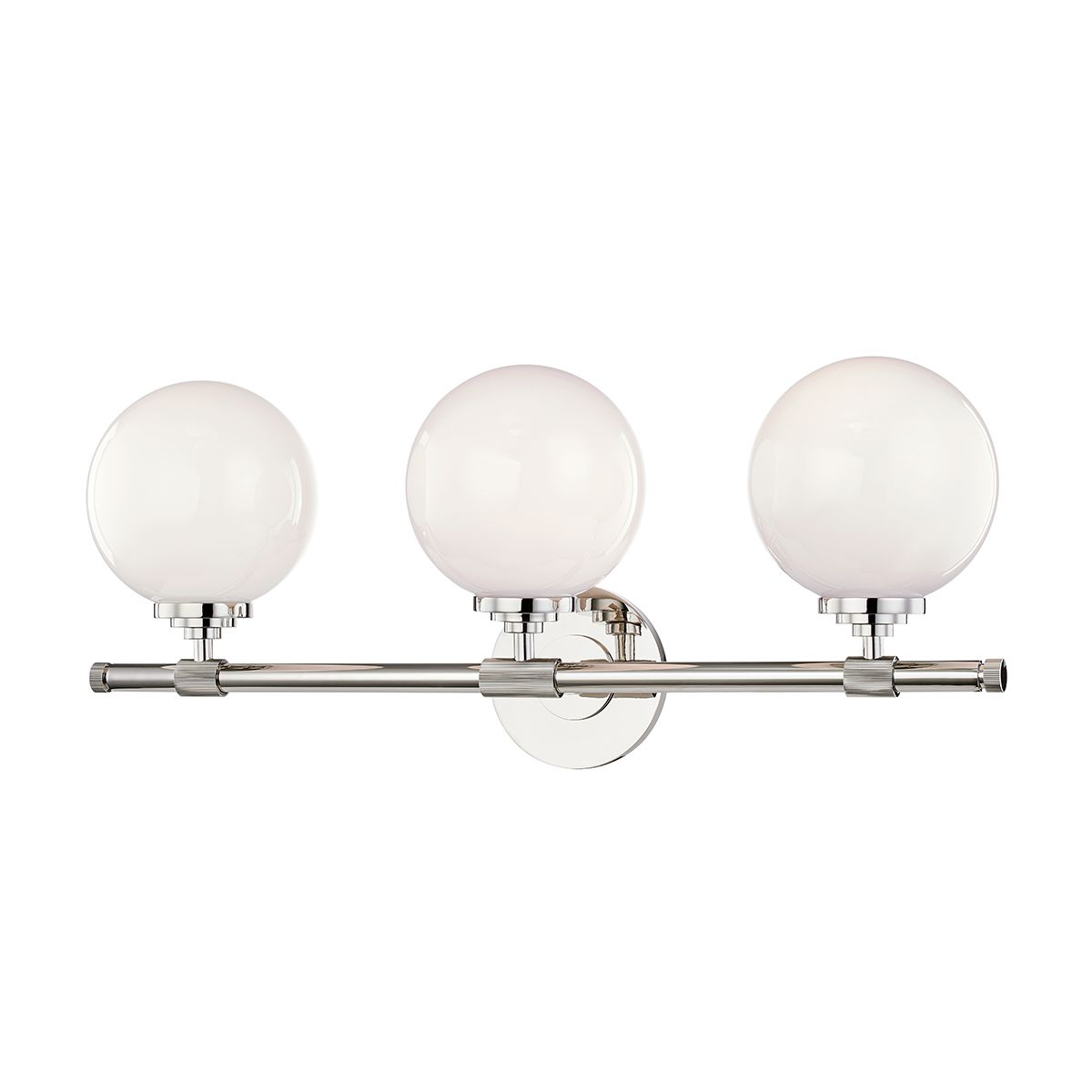 Bowery 3-Light Vanity Light by Hudson Valley Lighting - Dimmable, UL Damp Rated, Aged Old Bronze or Polished Nickel