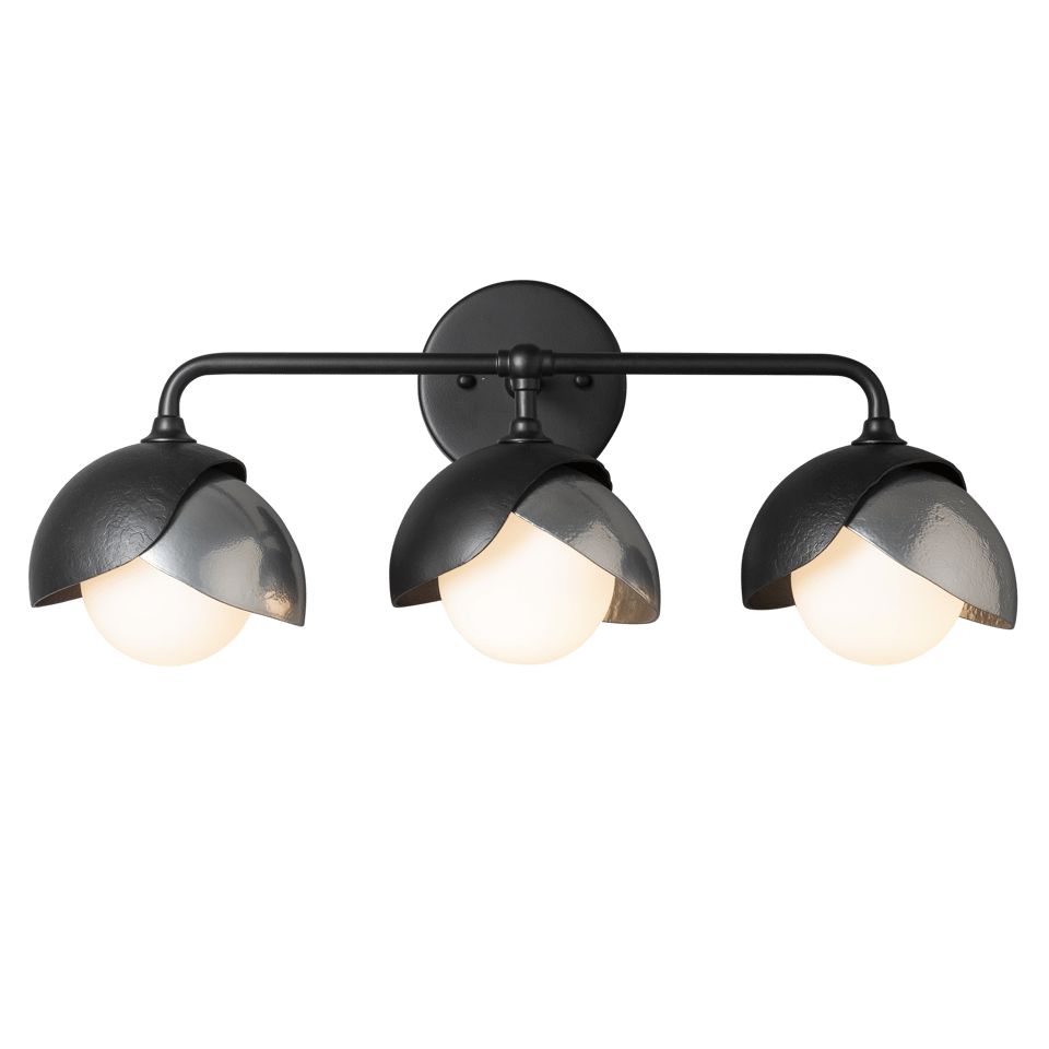 Brooklyn 3-Light Double Shade Bath Sconce by Hubbardton Forge 201375