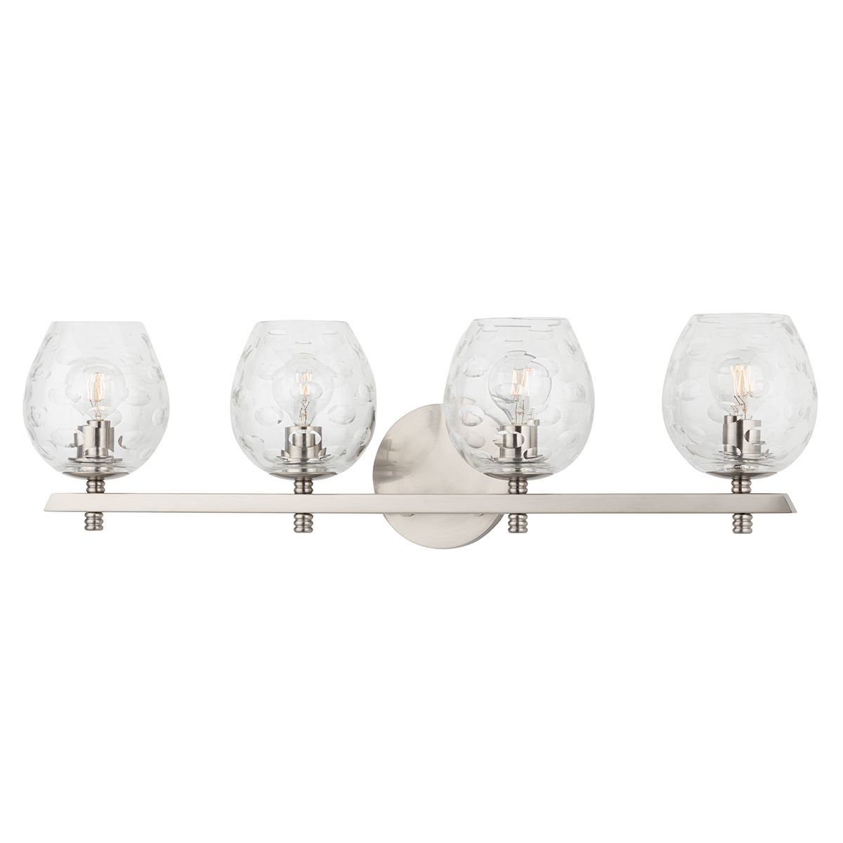 Burns 4-Light Vanity Light by Hudson Valley Lighting 1254