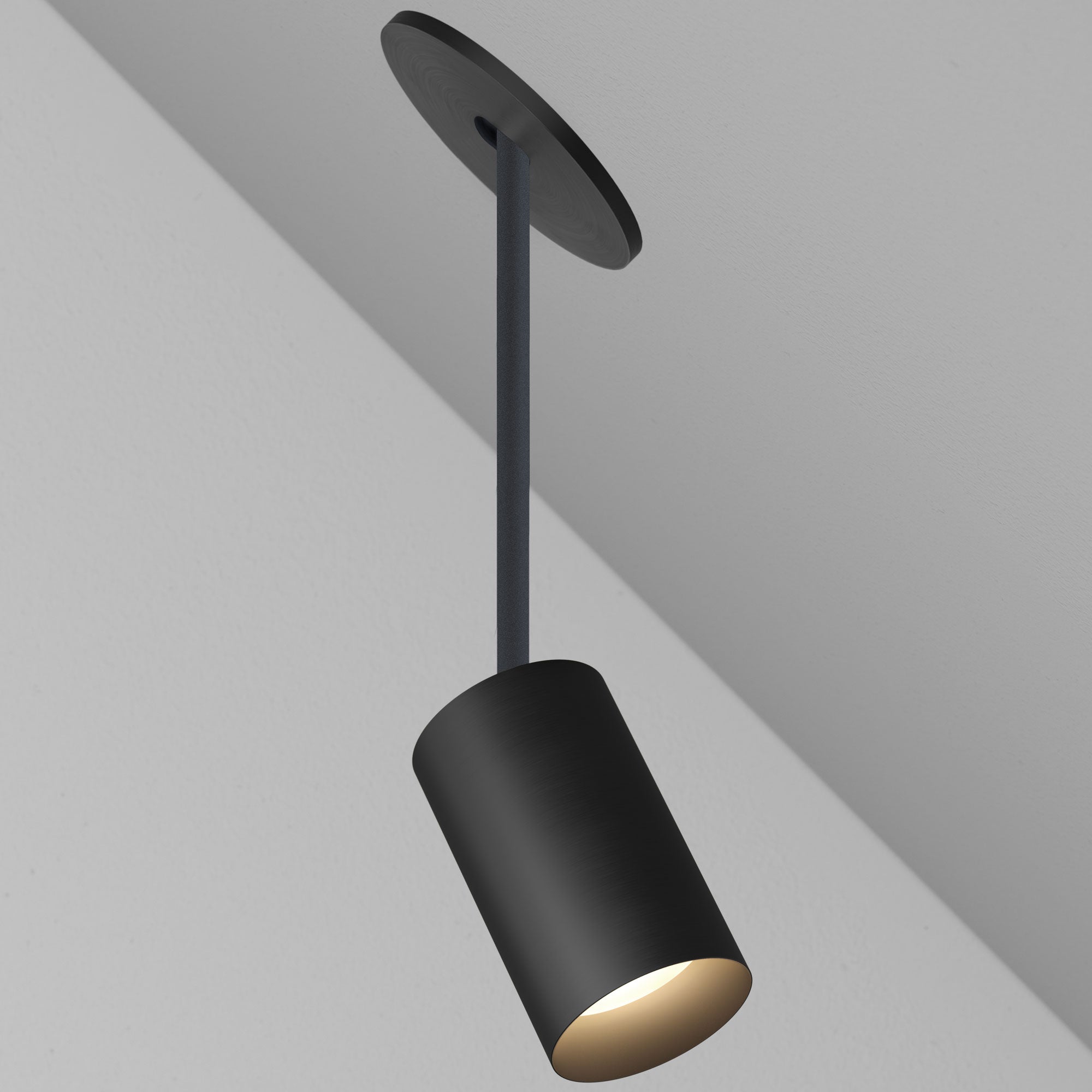 CM1 Adjustable Ceiling Light by Lucifer Lighting - Dimmable, Pivoting 90°, Versatile Design