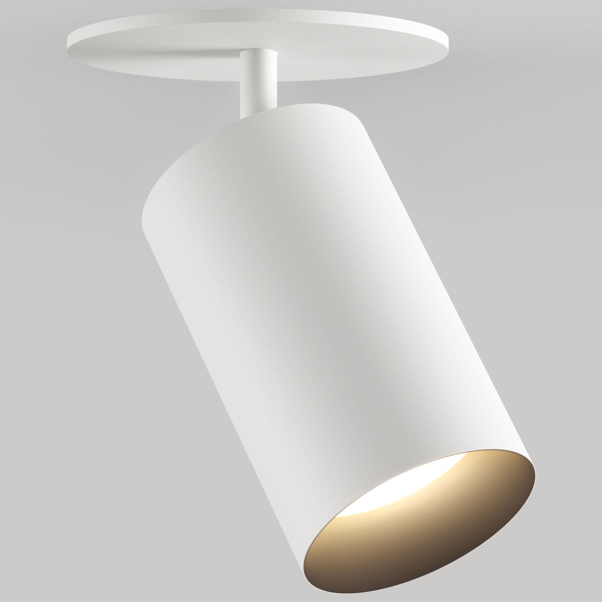 CM1 Adjustable Monopoint Spot Light by Lucifer Lighting - 90° Elbow, Dimmable, 50,000 Hour Life