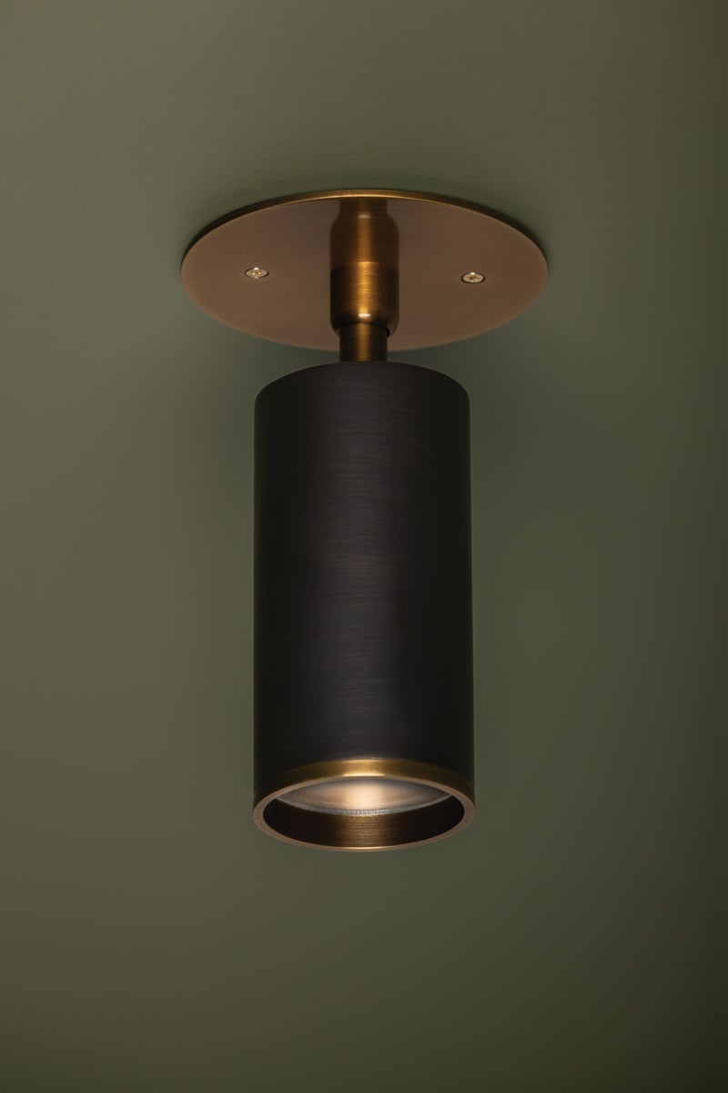 Caleb Ceiling Light by Troy Lighting C1305-PBR/BRZ