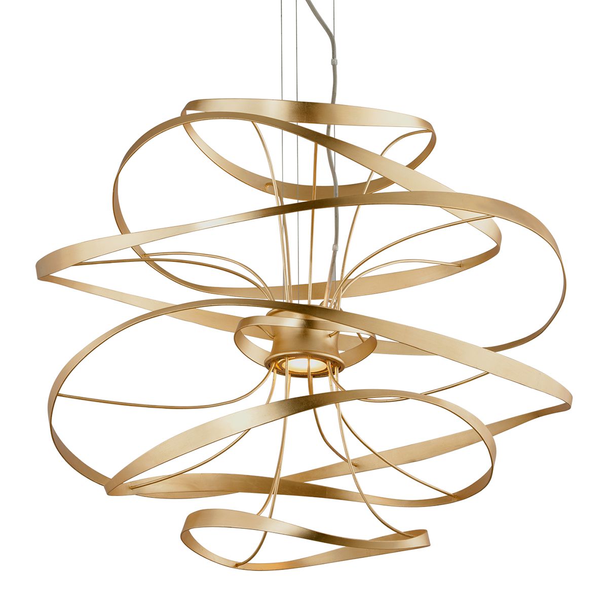 Calligraphy Medium Chandelier by Corbett Lighting